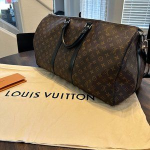 Louis Vuitton Keepall Bandouliere 55 Monogram Madagascar